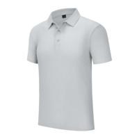 Manufacturer Supplies Customized Logo Printed Embroidered Quick-Dry Breathable Anti-Bacterial V-neck Men's Golf Polo Shirts