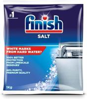 Finish 1kg Dishwasher Salt for Dishwashers and Water Softeners (Pack of 3)