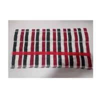 Stock Premium Quality Disposable Striped Printed Eco-Friendly Quick-Dry Multicolor Organic Cotton Bath Towel Set for Hotel Use