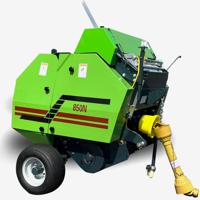 New Agriculture Machinery Round Net Hay Baler with Motor Engine Gearbox and High Productivity Straw Baling Machine