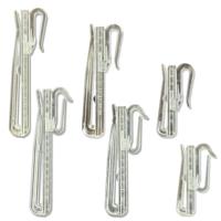 Curtain Accessories Adjustable Height Eco-Friendly Product Plastic Hook With Clip