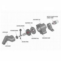 Top Deal 2025 best quality original Motorcycle Front/Rear Brake Lever | Heavy-Duty Replacement Part DISCOVER-150