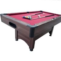 Solid Wooden American Pool Billiard Slate Table 8ft 9ft Available Color Logo Customization Support 3 in 1 Board Cover modern