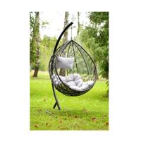 Grace C1513 1670*1250*2020 mm Outdoor Egg Chair Swing with Stand Outdoor Furniture for Home Garden for Patio Swings