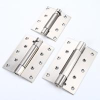 Hinged Stainless Steel Double-Opening Spring-Buffer Automatic Folding Swing-Open Wardrobe Hinges 180 Living Room Closet