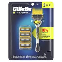 Gillette ProShield Men's Razor with 1 Handle and 5 Blade Refills 1 Count Pack of 1