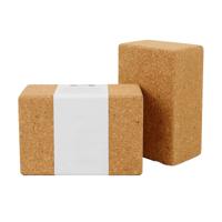 Factory Price Natural Solid Wood Yoga Brick Non-Slip Durable Exercise Block for Yoga Pilates Fitness Training Equipment Cheap