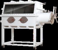 Burhani Engineering Technology Lab Research Stainless Steel Operation Glove Box Chamber with Vacuum Pump 1 Year Warranty India
