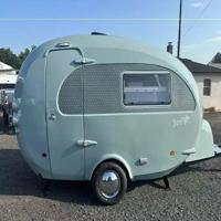 Lightweight Foldable Aluminum Alloy Travel Trailer for Modern Campers