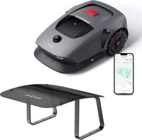 Top New Garage Combo Lawn Mower Robot w/ 3D LiDAR, Accurate Mapping up to 1,000m, App Control, Improved Railing Wheels, U-Cut